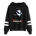 thumbnail image 3 of Scream 7 Inspired Graphic Merch Hoodie – Unisex Pocketless Pullover Sweatshirt, Casual Streetwear Top for Movie Fans, 3 of 6
