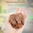thumbnail image 3 of WEUVEB 1 Pack Snake Bark Bedding Pine Bark Brown Natural for Terrarium Decor, 3 of 6