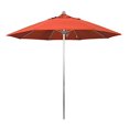 thumbnail image 2 of California Umbrella ALTO908002-F27 9 ft. Fiberglass Market Umbrella Pulley Open S Anodized-Olefin-Sunset, 2 of 4