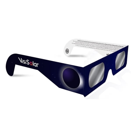 VisiSolar Solar Eclipse Glasses (Pack of 1) CE ISO Certified NASA Approved Glasses