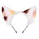 thumbnail image 3 of Diadema con orejas de gatito de piel sintética, aro de pelo de animal, diadema para mujeres y niñas Multicolor, 3 of 7