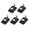 Left hand, variant on 5pcs Arrow Rest Self-Adhesive Right Left Hand Recurve Bow Hunting Shoot