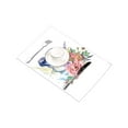 thumbnail image 3 of MKHERT Watercolor Unicorn Horse with Flower Bouquet Placemats Table Mats for Dining Room Kitchen Table Decoration 12x18 inch,Set of 6, 3 of 4