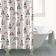 thumbnail image 4 of Rainbow Princess Carriage Pattern Shower Curtain 72"x72" ,Bathroom Decorative Shower Curtains Set with 12 Hooks,Modern Waterproof Washable Shower Curtain, 4 of 6