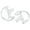 1x Left & 1x Right, variant on MaximalPower 1 PC Clear RIGHT Medium Replacement Earmold Earbud for Two-Way Radios