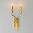 thumbnail image 2 of 12782GL Maxim Lighting Normandy - 2 Light Wall Sconce-24.25 Inches Tall and 9 Inches Wide, 2 of 5