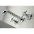 thumbnail image 4 of Kingston Brass KS4121BX Wall Mount Bathroom Faucet, Polished Chrome, 4 of 5