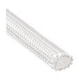 thumbnail image 4 of Uxcell 16.4Ft-5mm Alta TEMP Aislante de Manga de Fibra de Vidrio Protectores de Cable Blanco, 4 of 5