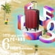 thumbnail image 2 of Maleta expandible Luggage Coolife para PC+ABS Spinner de 28 pulgadas, color vino, 2 of 7