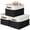 Black and White, variant on DECOMOMO Medium Decorative Durable Fabric Storage Baskets and Bins, Beige and White, Set of 3