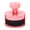 Pink, variant on LAZIOEGR Professional Fluffy Soft Nail Dust Cleaning Brush, Round Handle Flat Head Pink Manicure Makeup Tool, Premium Acrylic Powder Remover for Salon and Home Use, 7.09 inches / 18 cm Length