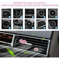 thumbnail image 5 of cpengpj Lip Air Diffuser Vent Clips, Pink Crystal Lips Car Interior Accessories, for Women Crystal Bling Charm Rhinestone Car Interior Decor, 5 of 5