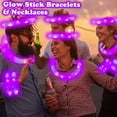thumbnail image 3 of Glow Sticks Party Favors Kannove Purple Light Up 24 unidades para niños, 3 of 6