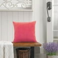 thumbnail image 2 of Home Soft Things Supersoft 20-inch Throw Pillow Covers (Set of 4) Peach Polyester, 2 of 5