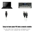 thumbnail image 3 of Adaptateur MIDI vers USB, Convertisseur de Câble d'Interface, Cordon de Clavier, Ligne d'Édition Musicale, 3 of 8