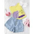 thumbnail image 3 of Sleepy Kitten Lineart  T-Shirt Toddler -Image by Shutterstock,  4 Toddler, 3 of 4