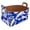 Multicolor 4, variant on Shark Blue Storage Basket Collapsible Storage Bin, PU Foldable Basket Convenient Box Storage Organizer with Handles for Shelves Office Bedroom Closet Nursery Toys Laundry