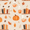 Beige Fall Acorns Pattern, variant on Yayeee Kitchen Curtains Tier Pair Light Filtering 27"x36" Rod Pocket Short Cafe Window Panel, Beige Fall Acorns Pattern