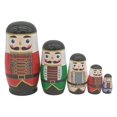 thumbnail image 2 of 5x Adorables de Anidación Juego Clásico de Madera Apilable Anidado Muñecas de Madera Juguetes Matryoshka para Adornos Cumpleaños , Yotijar muñecas de anidación, 2 of 10