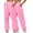 A-Pink, variant on Wyobmus 2PC Women's High Waisted Sweatpants Casual Solid Color Workout Active Joggers Pants Baggy Lounge Bottoms A-Black