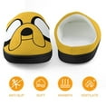 thumbnail image 5 of Adventure Time Soft Plush Slippers for Boys Girls Winter Warm Cotton Slippers with Rubber Sole Non-Slip Kid's Slip on Shoes Fluffy House Slippers For Indoor And Outdoor, 5 of 8