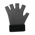 thumbnail image 3 of Guante de frío y calor Guante de hielo Bolsa de hielo reutilizable para dedos de palma para mujeres Hombres Guante de gel de compresión con protección Negro, 3 of 9