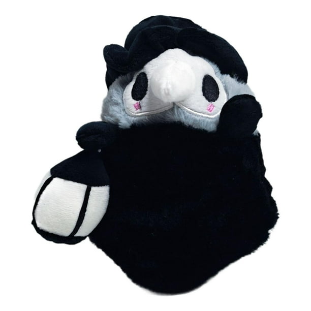 Juguete de peluche de Halloween que brilla en la oscuridad, accesorios multifuncionales para el hogar, suave para niños Doctor