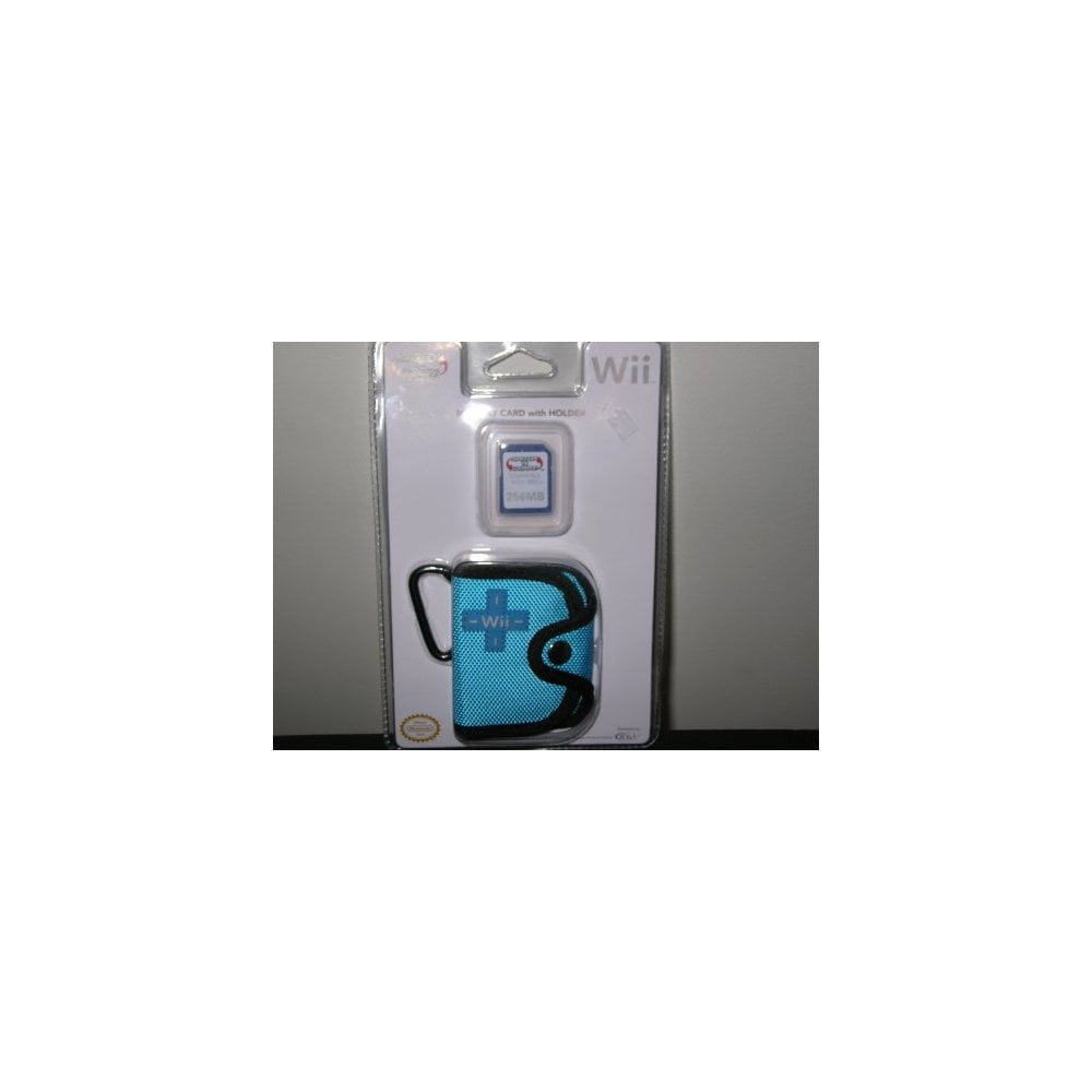 nintendo wii memory card with holder