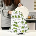thumbnail image 6 of Kitchen Towels Funny Frogs Pattern Pattern Cleaning Towel Absorbent Hand Towels Tea Towels for Home Restaurant Dish Clean 28" x 18", 1PC, 6 of 7