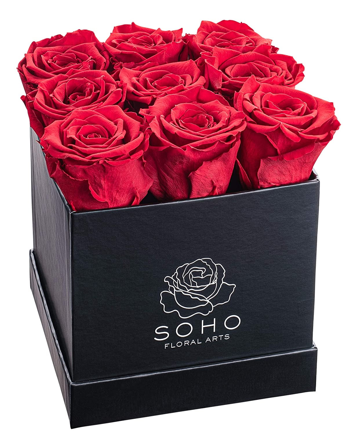 Preserved Rose Rose Box Everlasting Rose Forever Roses Gifts For Her Eternity Rose Flower Box Mirror One Year Roses Box of Roses