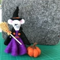 thumbnail image 4 of Witchy Mouse Needle Felting Kit for Starters Gift for Mom Include Everything, 4 of 10