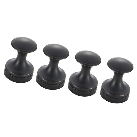 Lipstore 4x Vintage Solid Brass Wall Hooks Decorative Coat Rack Warehouse Organizer