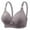 #0465-Gray, variant on Ailaofu Bra for Womens Wireless Comfort Brassiere Bras Lightly Padded Lingerie