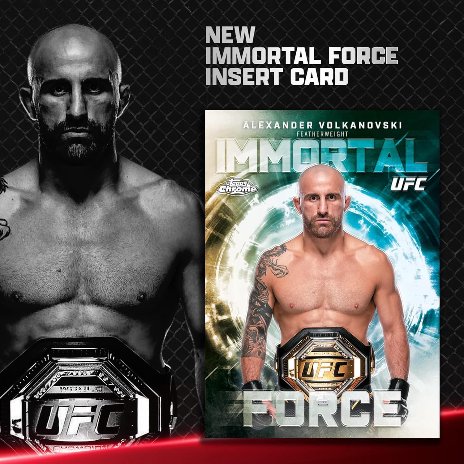 26 TOPPS UFC CHROME VALUE BOX