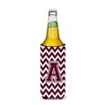 thumbnail image 2 of Caroline's Treasures CJ1051-AMUK Letter A Chevron Maroon and White  Ultra Hugger for slim cans, Slim Can, multicolor, 2 of 2