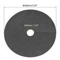 thumbnail image 2 of Unique Bargains 32cm Tree Mulch Ring Nonwoven Tree Protector Mat Plant Cover Black 18 Pack, 2 of 5