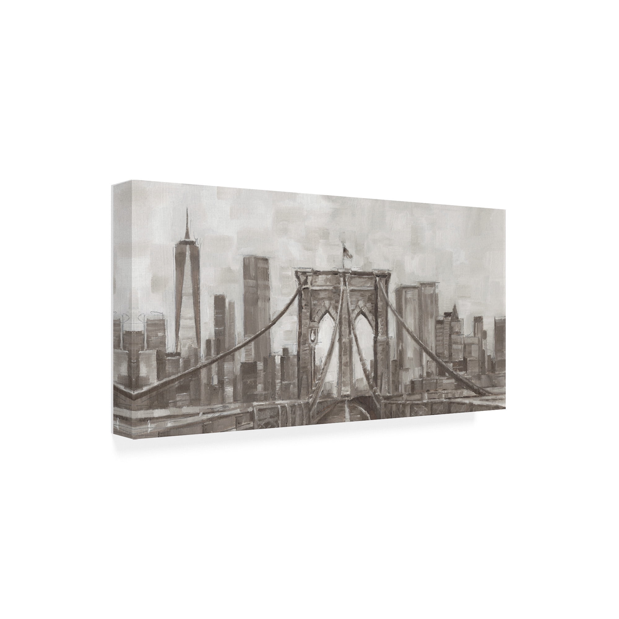 Trademark Fine Art 'New York Panoramic' Canvas Art by Ethan Harper