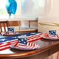 thumbnail image 4 of Tyidzon 20Pc Independence Day Paper Cups American Flag Patriotic Party Supplies Disposable Dinnerware for Veterans Day Election Day 4th of July Decorations, 4 of 6