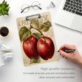 thumbnail image 4 of Coolnut Acrylic Clipboards with Low Profile Clip, A4 Standard Size 9" x 12.5" File Holder for Writing Drawing, Clip Boards for Doctors Offices, Vintage Apples Gifts, 4 of 7