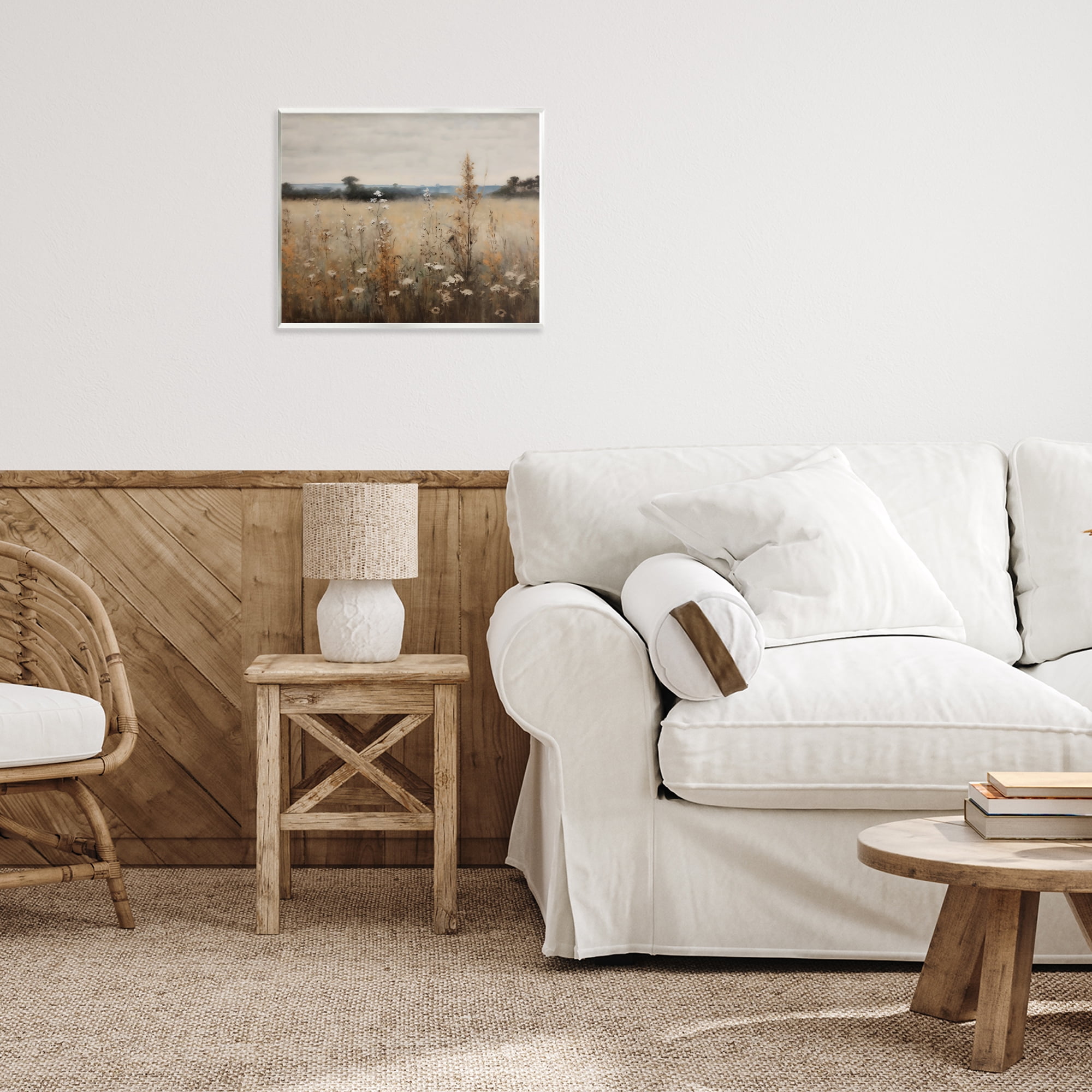 Stupell Industries Country Wildflowers in Misty Meadow Wall Plaque Art, design by Creative Studio