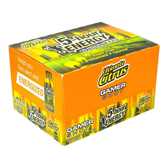 5-hour ENERGY�, Extra Strength, Ultimate Citrus, 12 Pack, 1.93 oz.