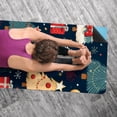 thumbnail image 5 of Christmas Tree Yoga Blanket with Storage Bag, 72.8"x26.8", Suitable for Yoga, Pilates, Fitness, Gym Towels, Yoga Towel, Yoga Towels, 5 of 6