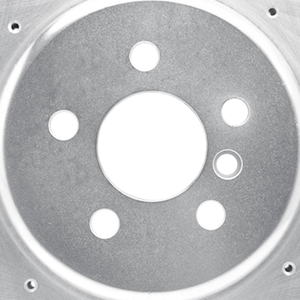 KarParts360 For BMW iX3 2024 Brake Rotor Front, Passenger Side | Silver | 13.70 Inches Outside Diameter | 1.12 Inches Discard Thickness | 2.64 Inches Center Hole Diameter