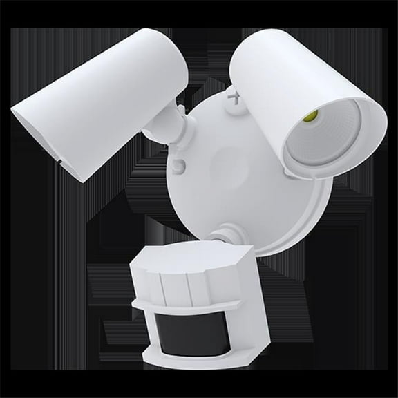 American Lighting FL2-3CCT-WH 20W LED Fora 3CCT Security Flood Light, White