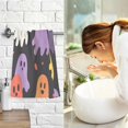 thumbnail image 7 of Yayeee 100% Cotton Hand Towels for Bathroom 16" x 28" Soft Absorbent Kitchen Towel, Yellow Halloween Ghosts, 7 of 7