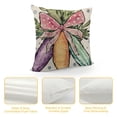 thumbnail image 4 of PHYHOO Pillow Covers , Rabbit Bunny Floral Eggs Striped Farmhouse Decorative Throw Pillowcases for Home Sofa Couch Decoration, 4 of 5