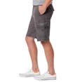 thumbnail image 3 of UNIONBAY Men's Wyatt Stretch Cargo Short (34, Flint 20), 3 of 4