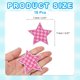thumbnail image 2 of Uxcell 18 Pcs Parches Bordados en Forma de Estrella para Planchar, Apliques para Coser en Chaquetas, Colección de Ropa, Vestidos, Sombreros, Jeans, Accesorio de DIY, Rosa Oscuro/Rosa Claro, 2 of 6