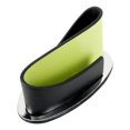 thumbnail image 2 of Business Cards Holders Desktop, Name Card Holder, Art Deco Wave Design, Lime Green & Black, 2 of 7