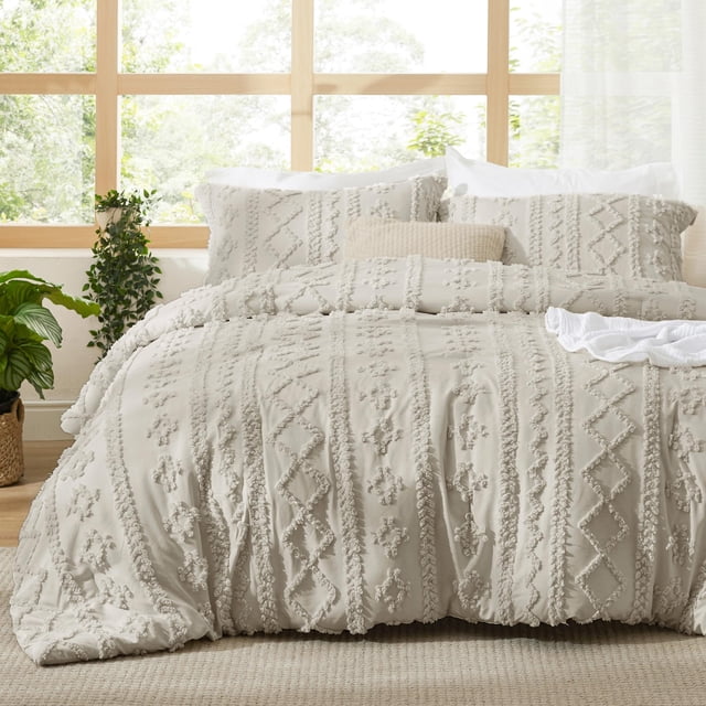 Juego de edredón Bedsure Boho California King, 264 x 244 cm